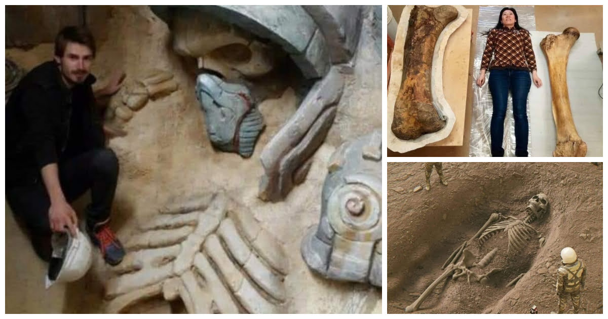 Giant Warrior Bones Unearthed Archaeologists Stumble Upon Massive
