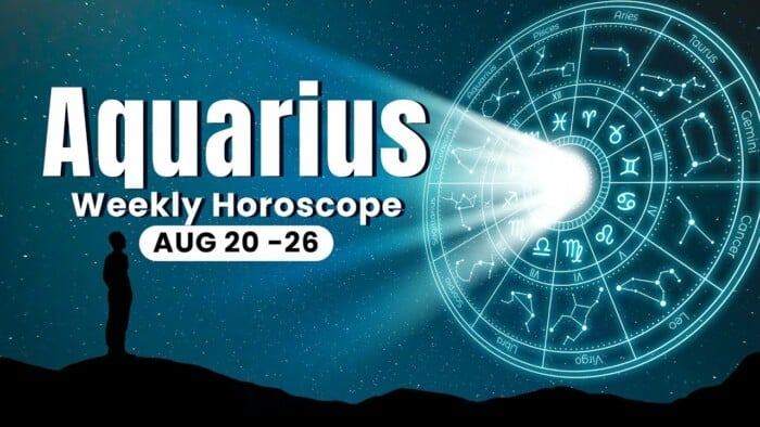 Weekly Horoscope Aquarius, August 20-26, 2023 Predicts A Celebration At ...