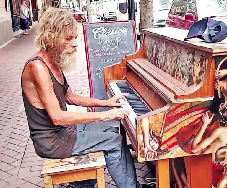 A Homeless Man Slayed An Electrifying Cover Of “Come Sail Away”