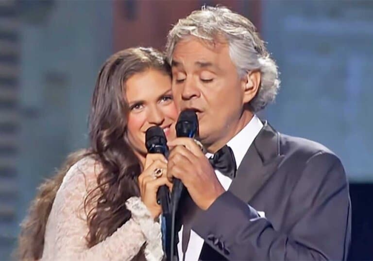 Andrea Bocelli And His Wife Made Enchanting Rendition Of “Cheek To Cheek”