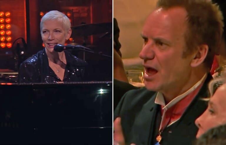 Annie Lennox Surprised Sting By A Beautiful Version Of “Fragile” At The Polar Music Award