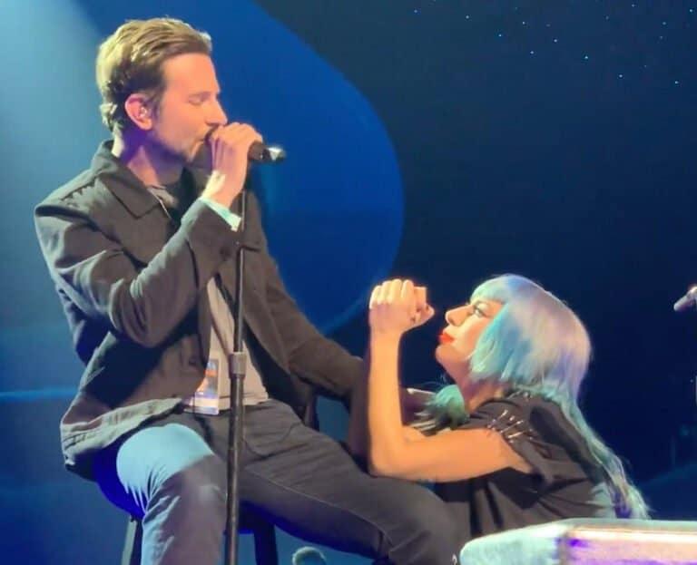 Lady Gaga And Bradley Cooper Recreated Film Scenes In A Rendition Of “Shallow”