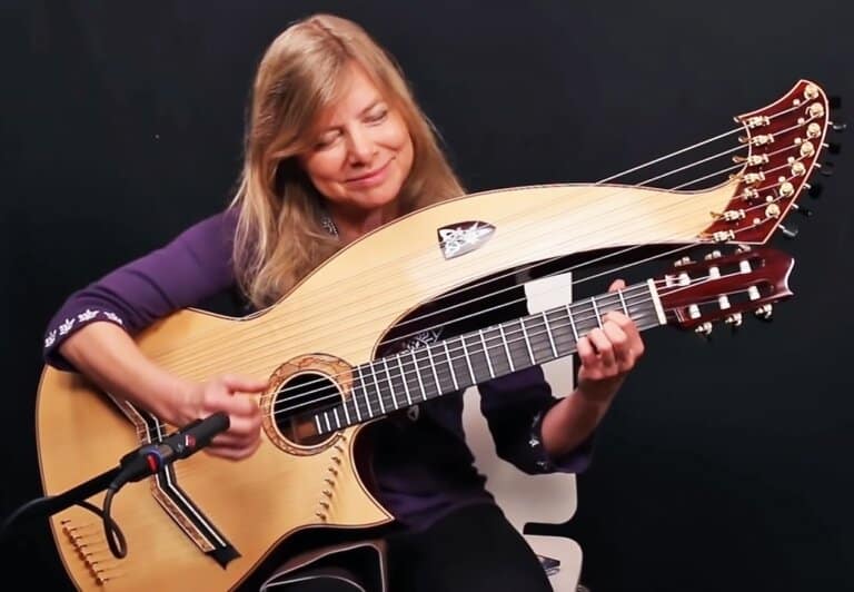 Muriel Anderson Performed Don Mclean’s “Vincent” With Her Harp Guitar