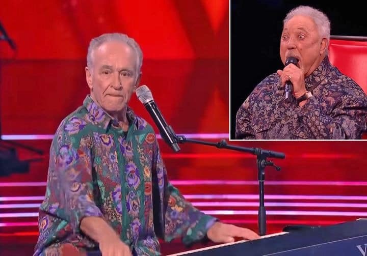 Stan Urban And Tom Jones Light Up The Voice Stage With “Great Balls Of Fire”