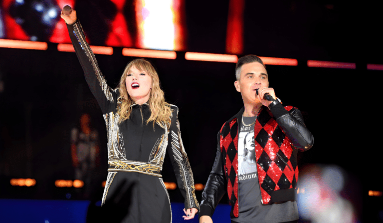 Taylor Swift And Robbie Williams Rocked Wembley With Surprise Duet