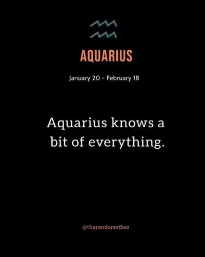 Aquarius Quotes