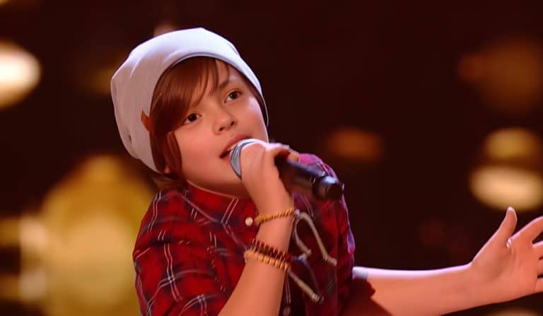 11-Year-Old Boy Brings Down The House With “Free Fallin’” On The Voice Kids