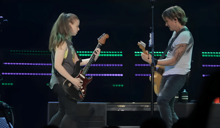 A 19-Year-Old Keith Urban Fan Took The Stage And Rocked Alongside Country Legend