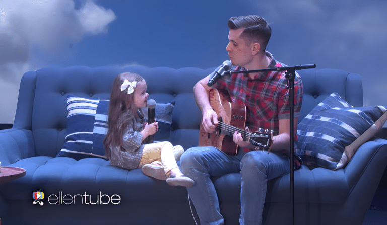 A Sweet Moment As Adorable Singing Father-Daughter Duo Captivates With “You’ve Got A Friend In Me!”