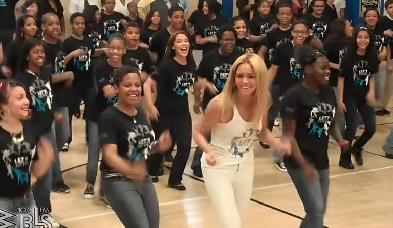 Beyoncé Joined Students For Impromptu Dance Workout