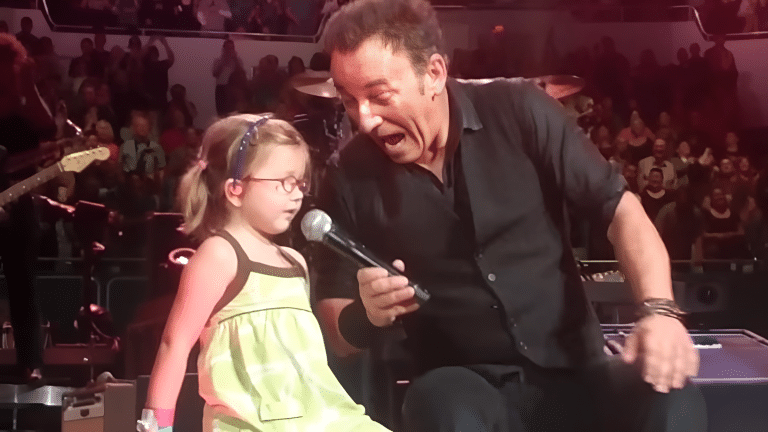 Relive This Wholesome Moment When Bruce Springteen Invite A Four-Year-Old To Sing On Stage