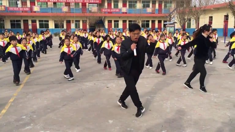 This Chinese Principal Gets His Students To Exercise In The Most Genius Way Possible