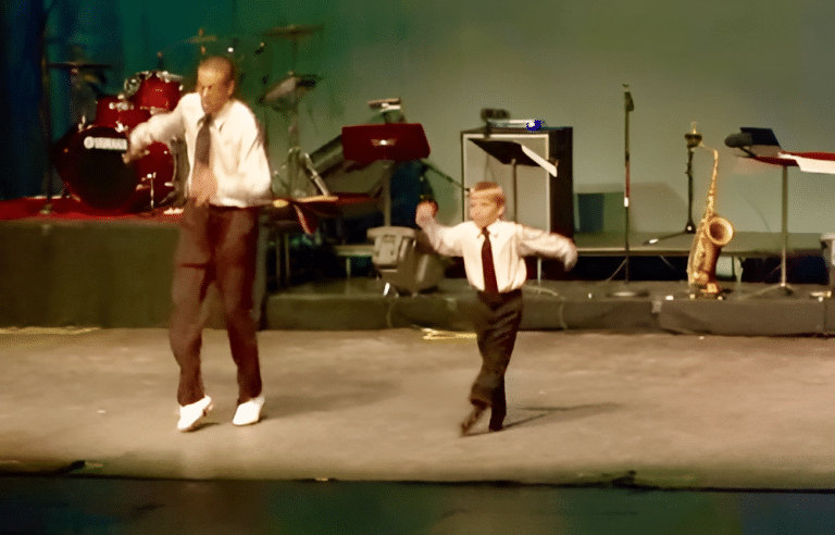 This Six-Year-Old Tap Dancing Performance Alongside A Pro Will Have You Grin From Ear To Ear