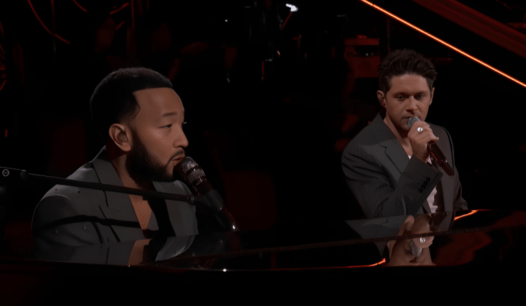 Niall Horan And John Legend Hit The Voice Stage With “The Show”