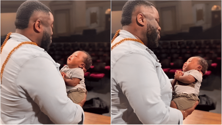 This Unexpeted Duet Of Baby And His Broadway Star Dad Will Make You Bawl Your Eyes Out