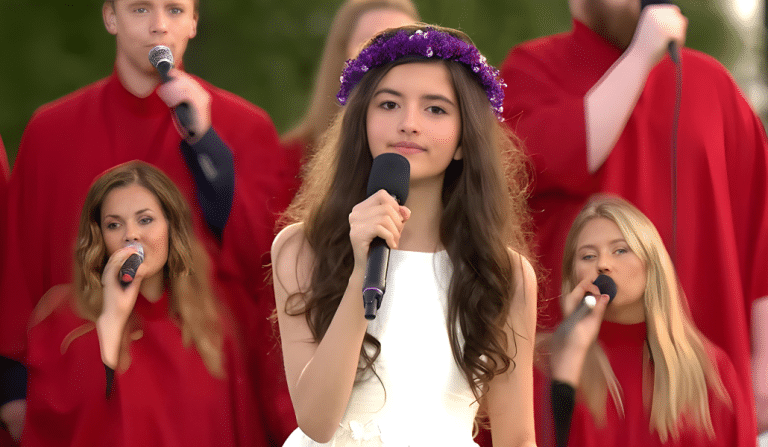 The Girl With An Elvis-Like Voice Captivated Everyone With Her Rendition Of “It’s Now Or Never”