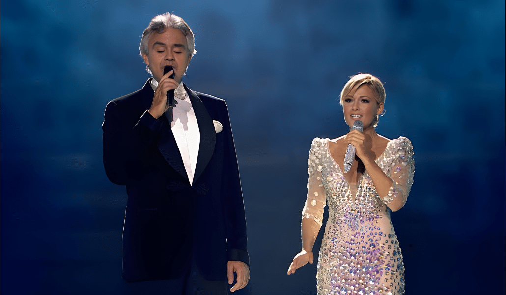 When Andrea Bocelli And Helene Fischer Dueted A Stunning Rendition Of “The Prayer”