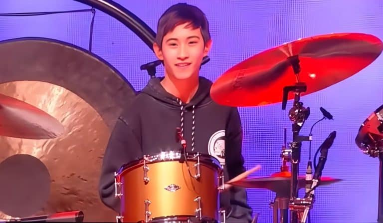 13-Year-Old James Briscoe Shone On The Killers’ Stage