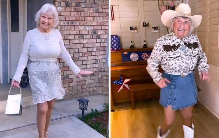 This 91-Year-Old Lady Is Rolling Back The Years With Her Bewitching Dance Moves