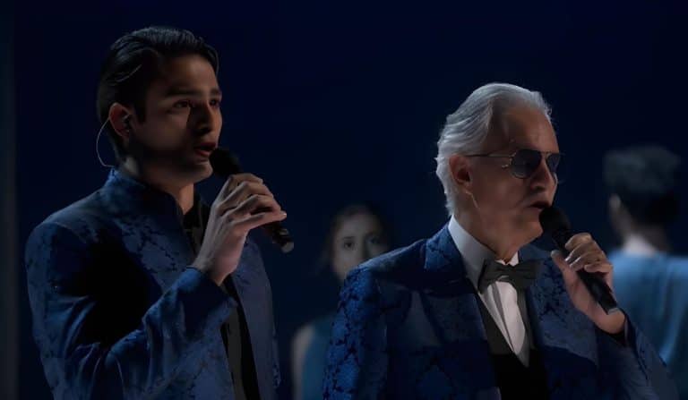 Andrea Bocelli Joins His Son For A Soul-Stirring “Time To Say Goodbye” At Oscars Ceremony