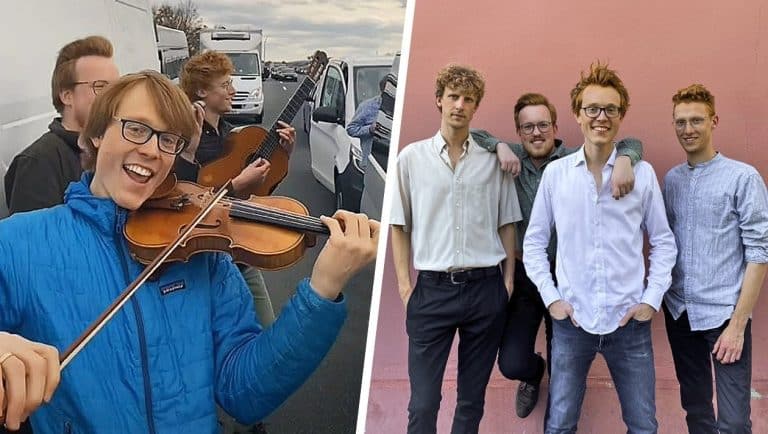 Stuck In Traffic, This Ginger Band Senerades An Entire Standstill With An Amazing Impromptu Performance