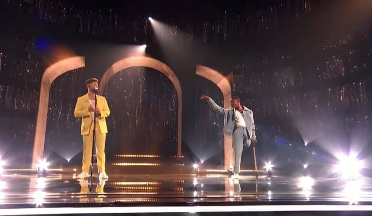 Calum Scott’s Angelic Voice Paired With Amputee Musa Motha’s Beautiful Dance Lights Up AGT Stage