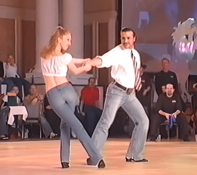 This Dancing Couple Rumbled The Stage With Their Enchanting “Honky Tonk Women” Grooves