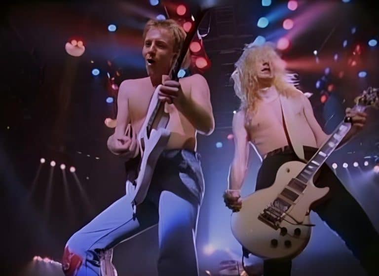 Def Leppard Unveiled Their Hit Track “Pour Some Sugar On Me” In 1987