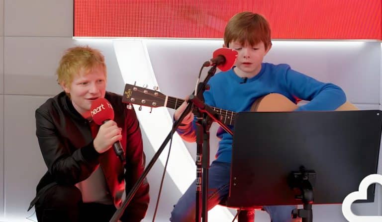 Ed Sheeran Delights Ten-Year-Old Live On Radio