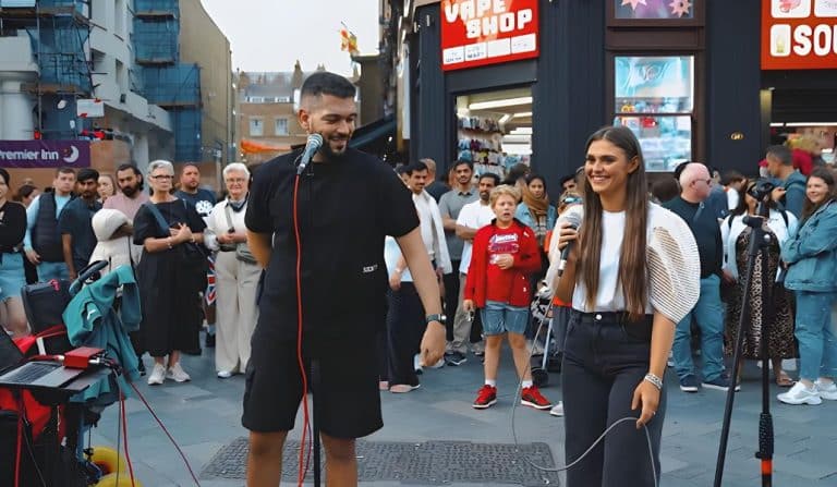 Emilie Cunliffe Blow Everyone Away During Luke Silva’s Street Performance