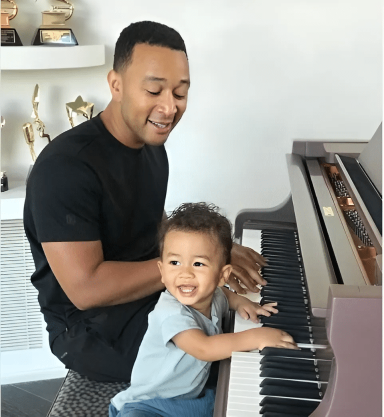 This Wholesome Moment Of John Legend Jamming The Piano With His Son Will Surely Melt Your Heart