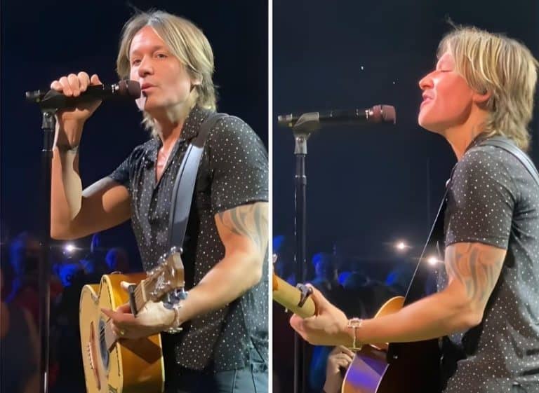 Keith Urban Treats Fans To A Performance Of Adele’s “Easy On Me”