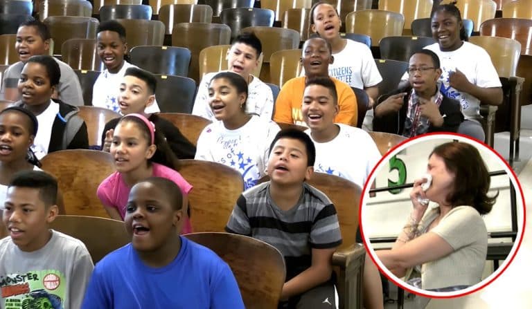 PS22 Chorus Touches Hearts With Song For Teacher’s Battle Against Cancer