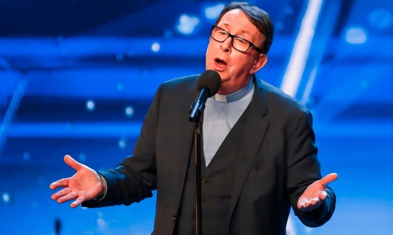 This Priest’s British’s Got Talent Performance Was So Heavenly, He Got A Standing Ovation From Four Judges