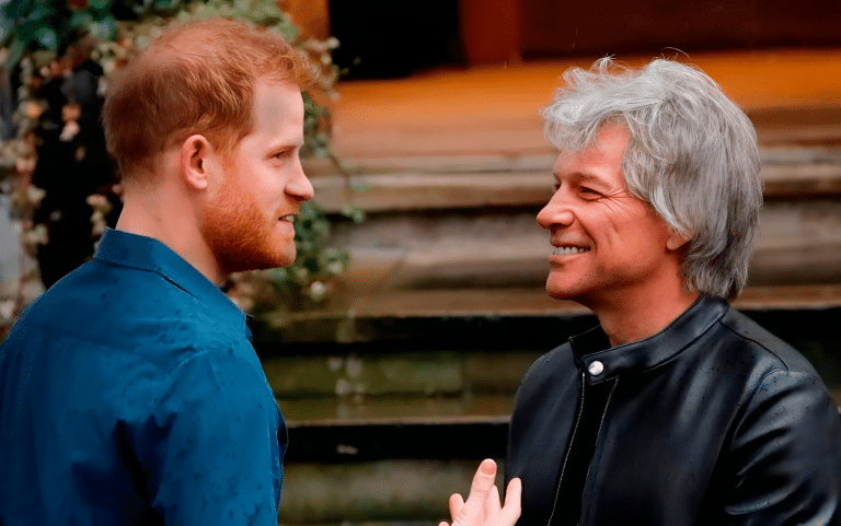 Watch As The World Of Rock And Royalty Collide As Jon Bon Jovi And Prince Harry Join Voices To Sing For The Invictus Games Foundation