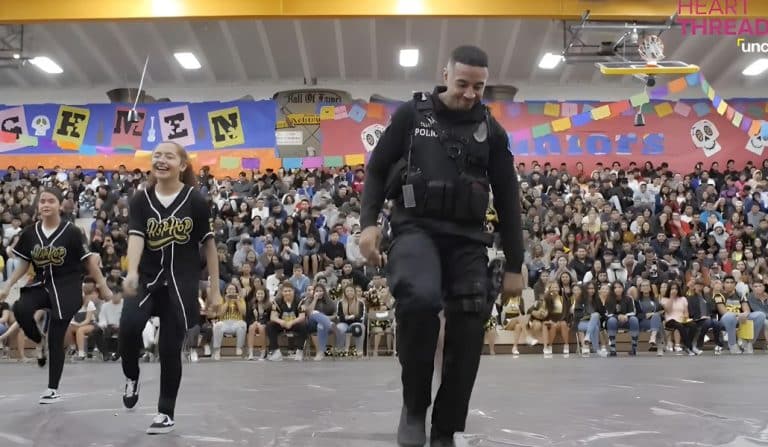 School Resource Officer Bids Farewell With An Unforgettable Dance Show