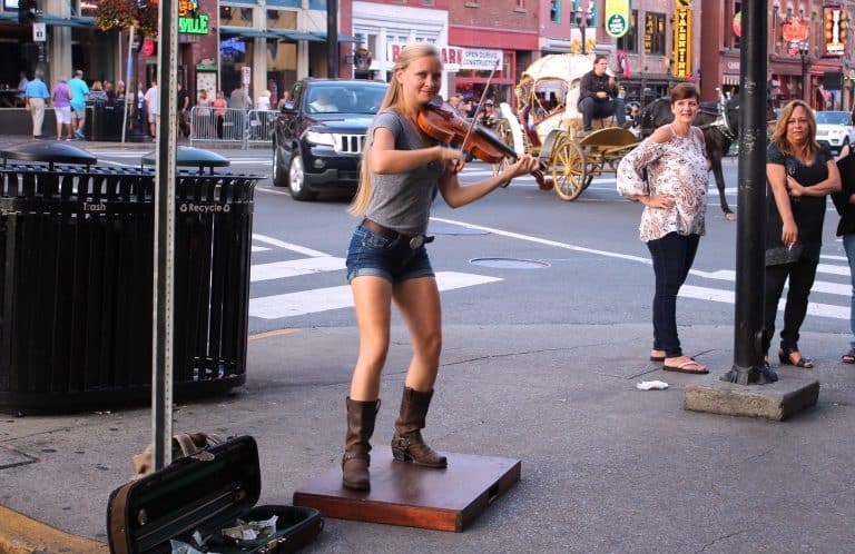 This Young Girl Sweeps Us Off Our Feet With Her Violin Skills – And Dancing At The Same Time!