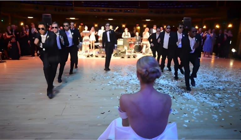 Groom Kirk Henning And His Friends Deliver A Jaw-Dropping Dance Mashup At Wedding