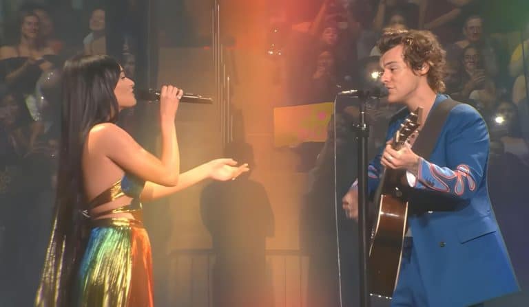 Harry Styles And Kacey Musgraves Cast A Spell With “You’re Still The One” At Madison Square Garden