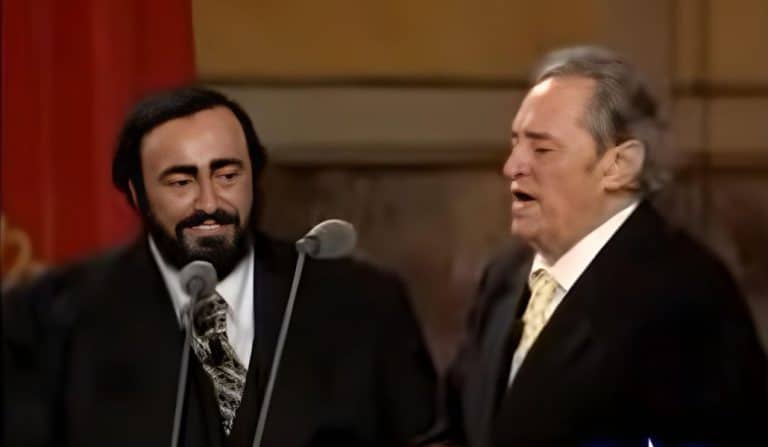 The Unforgettable Duet: Luciano Pavarotti’s Moving Performance With His 88-Year-Old Father