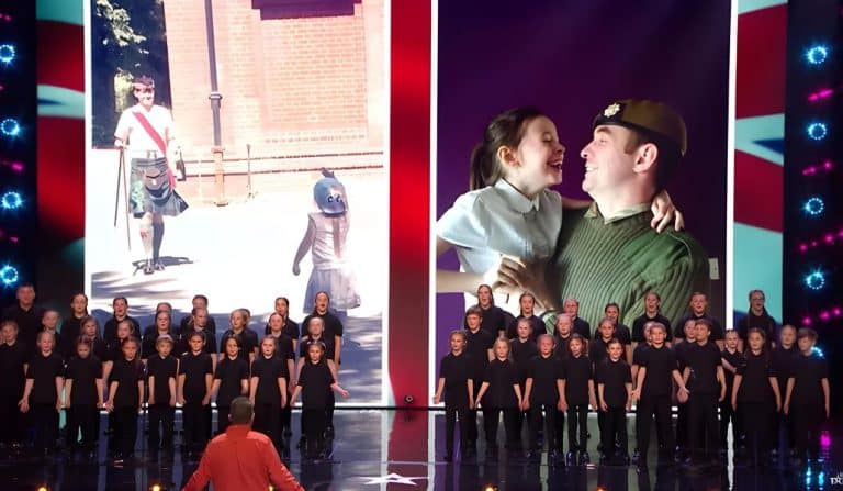 Emotional Performance By Voices Of Armed Forces Children’s Choir Moves Everyone To Tears On BGT