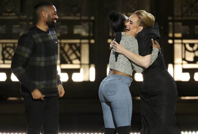 Singer Adele Helps A Fan Propose To His Girlfriend On Her Show