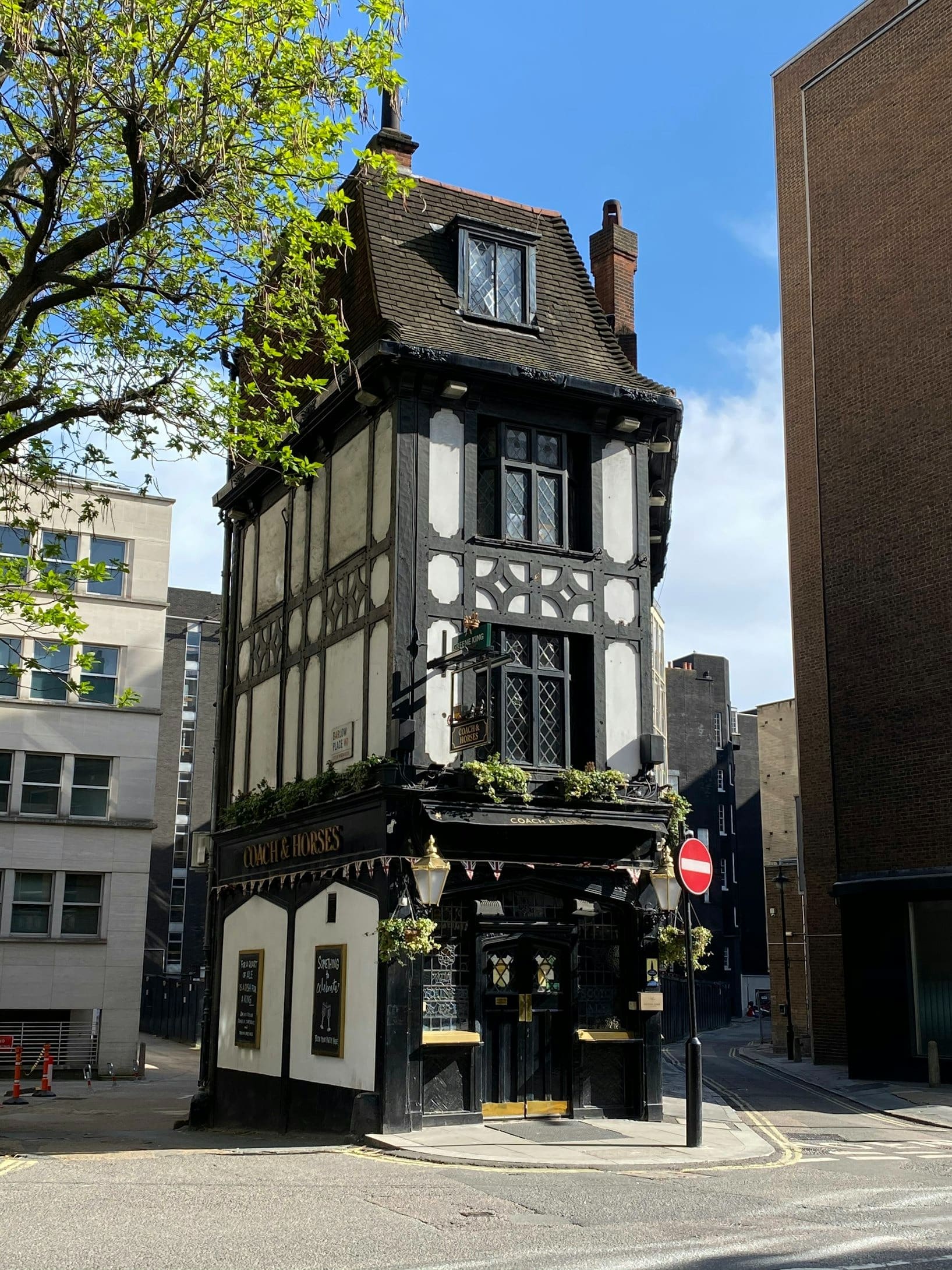 This has to be a contender for the narrowest pub in London