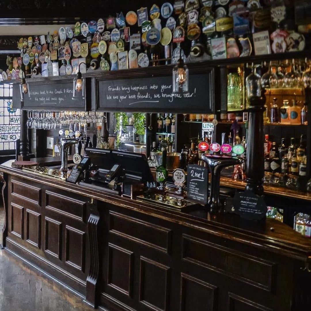 The Coach and Horses is a gastropub with a Classic Touch