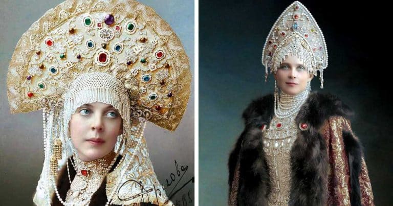 Admire The Splendor Of Romanov House’s Final Ball Through These Stunning Colorized Costume Photos