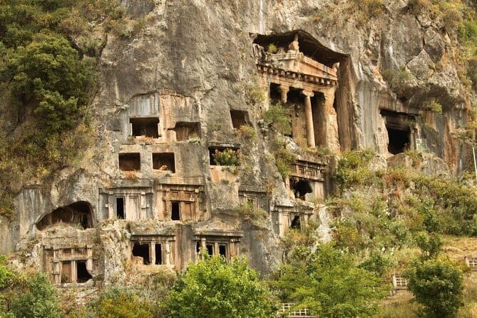 Tomb Of Amyntas – A Fascinating Relic From The Ancient Lycian Civilization In Fethiye