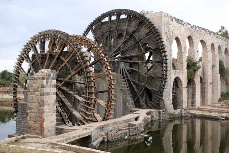 More Than 500-Year-Old Giant Water Wheels Used To Provide Fresh Water To The Roman Aqueducts