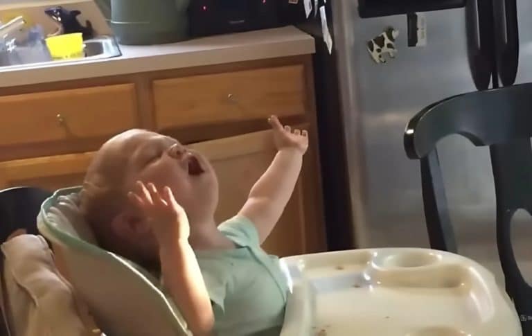 Baby’s Sweet Reactions to Dad Singing National Anthem Will Make Your Day