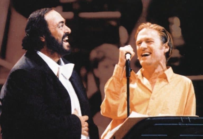 When Rock Legend Bryan Adams & Opera Superstar Luciano Pavarotti Duet “O Sole Mio”