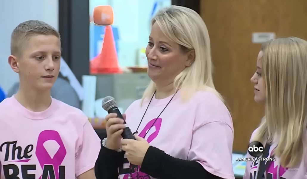 Emotional “Fight Song” Performance By First-Grade Students For Cancer-Fighting Teacher